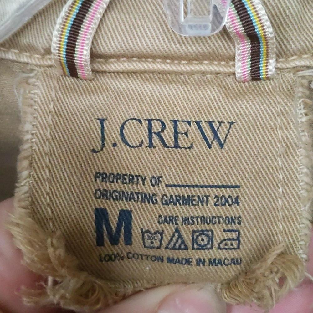 Vintage Y2K J.Crew X Avant Garde Cargo Jacket - Women's Medium - Picture 4 of 7